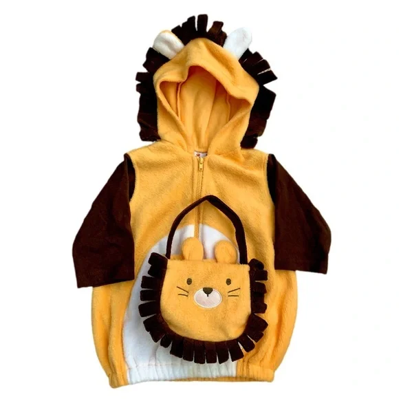 LION COSTUME W/ MATCHING BAG - Picture 4 of 12